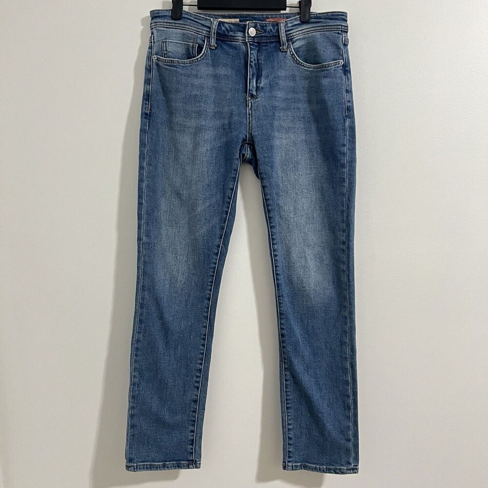 PILCRO Slim Boyfriend Jeans Womens‎ Size 28 Blue Mid Rise Stretch Anthropologie